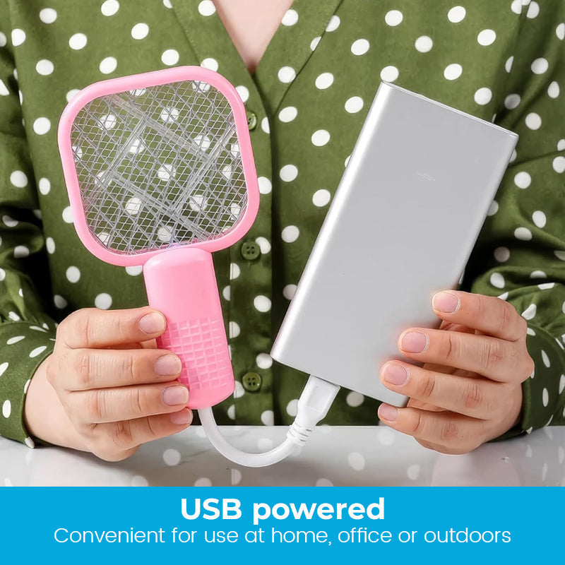 USB Muggenverdelger met LED en Veiligheidsnet – 2-in-1 Ontwerp