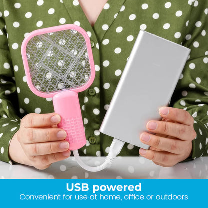 USB Muggenverdelger met LED en Veiligheidsnet – 2-in-1 Ontwerp