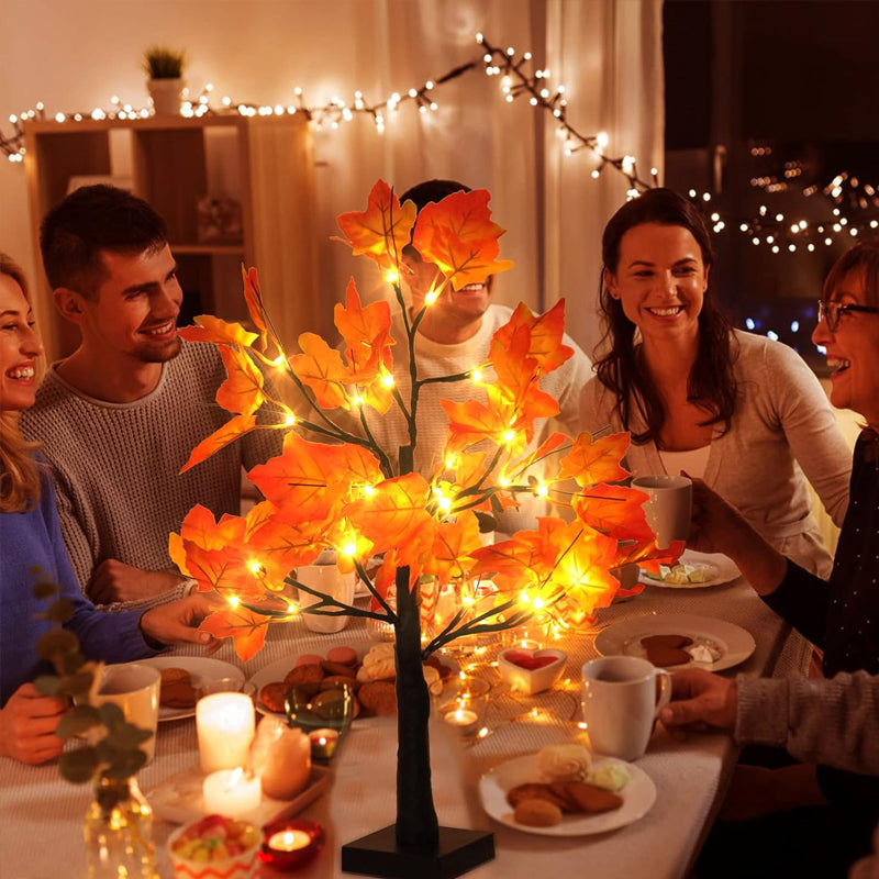 Sfeervolle Lichtboom met Rode Vogels – Flexibele LED Decoratieboom