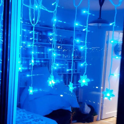 SneeuwLicht LED Gordijnverlichting – Decoratief en Herbruikbaar