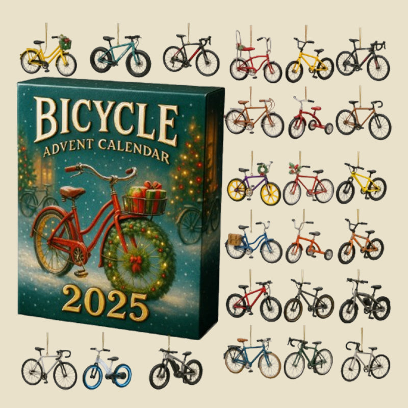 Retro Fietsfeest Adventskalender 2025 – 24 Miniaturen vol Kerstplezier