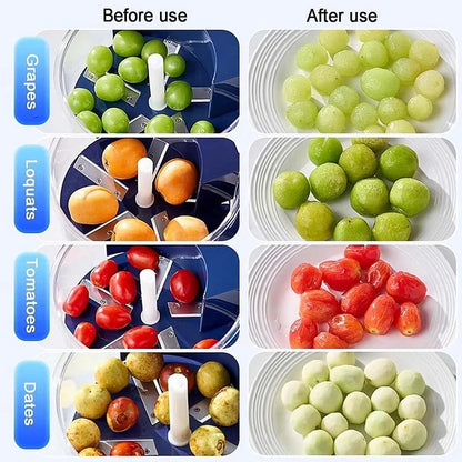 Automatische fruitschiller | Oplaadbaar & roestvrij staal | 50W motor & precisieblad | Snelle & schone schil