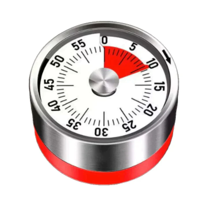 Roestvrijstalen Keuken Timer met Magnetische Bevestiging