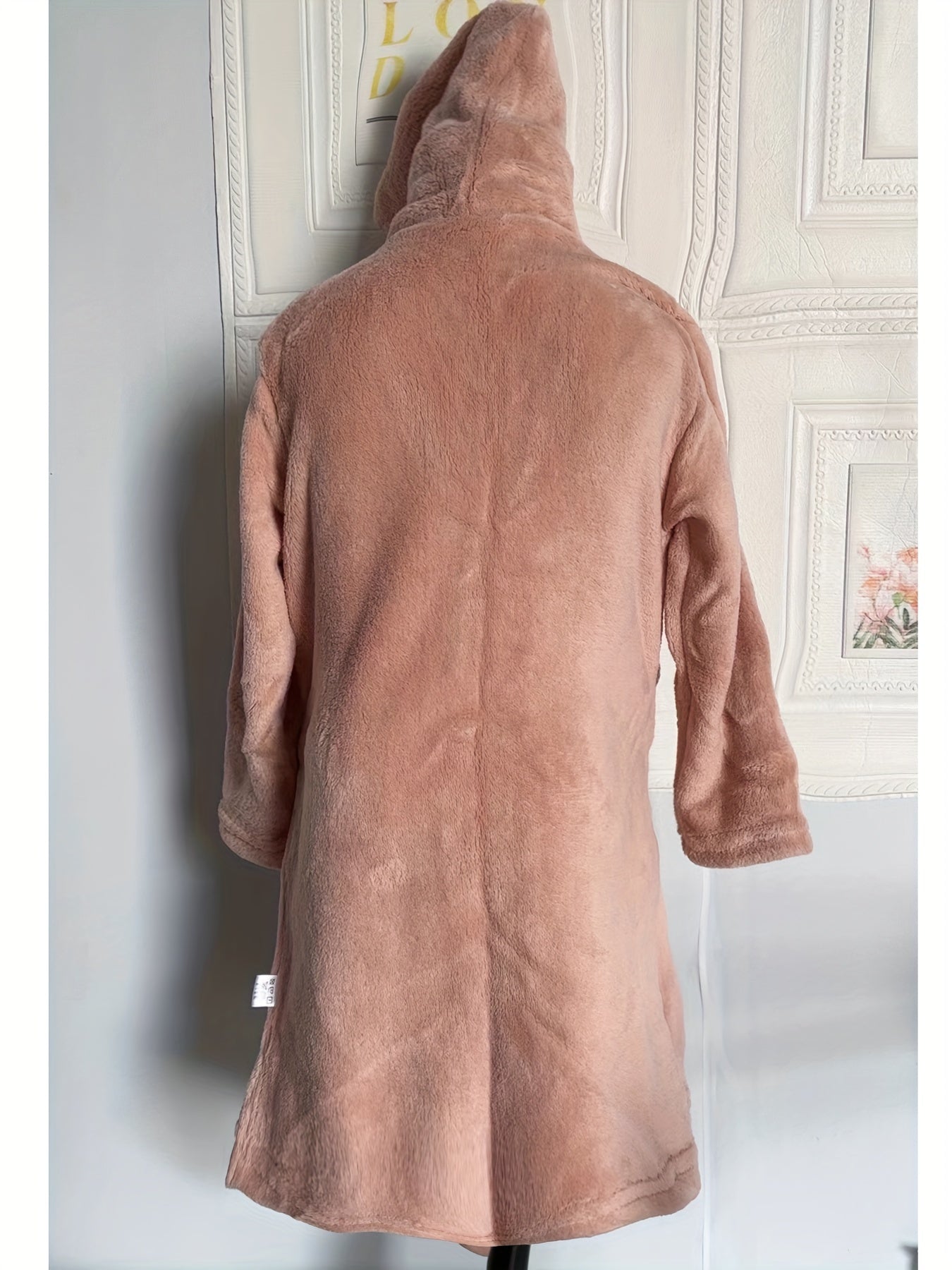 WarmNest Kinderbadjas met Capuchon en Zachte Fleece