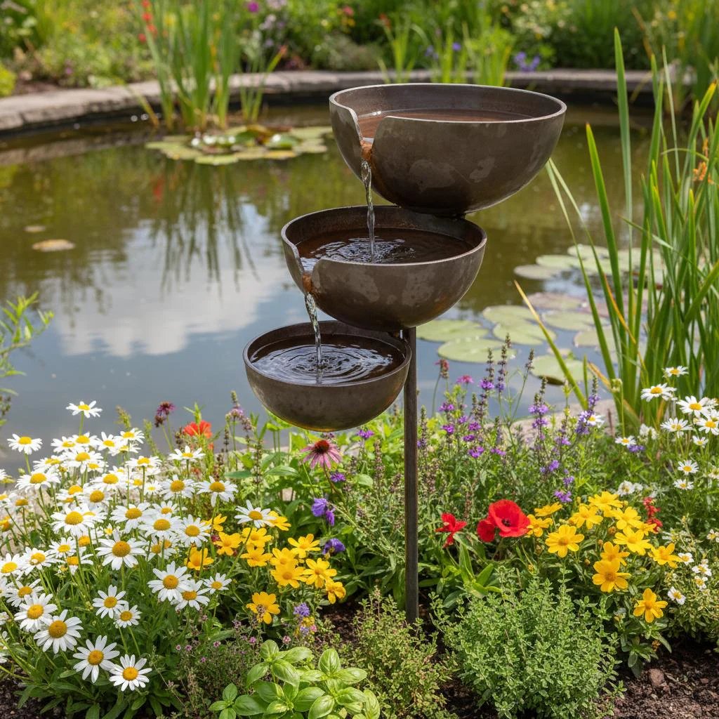 Regenwater Vogeldrinkbad - Natuurlijke waterbron voor vogels en bijen