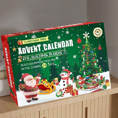 Kerstboom Bouw Adventskalender 2025 – Uniek Doe-Het-Zelf Kerstdecoratiepakket