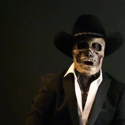Realistische Skelet Gezichtsmasker Kostuum voor Halloween