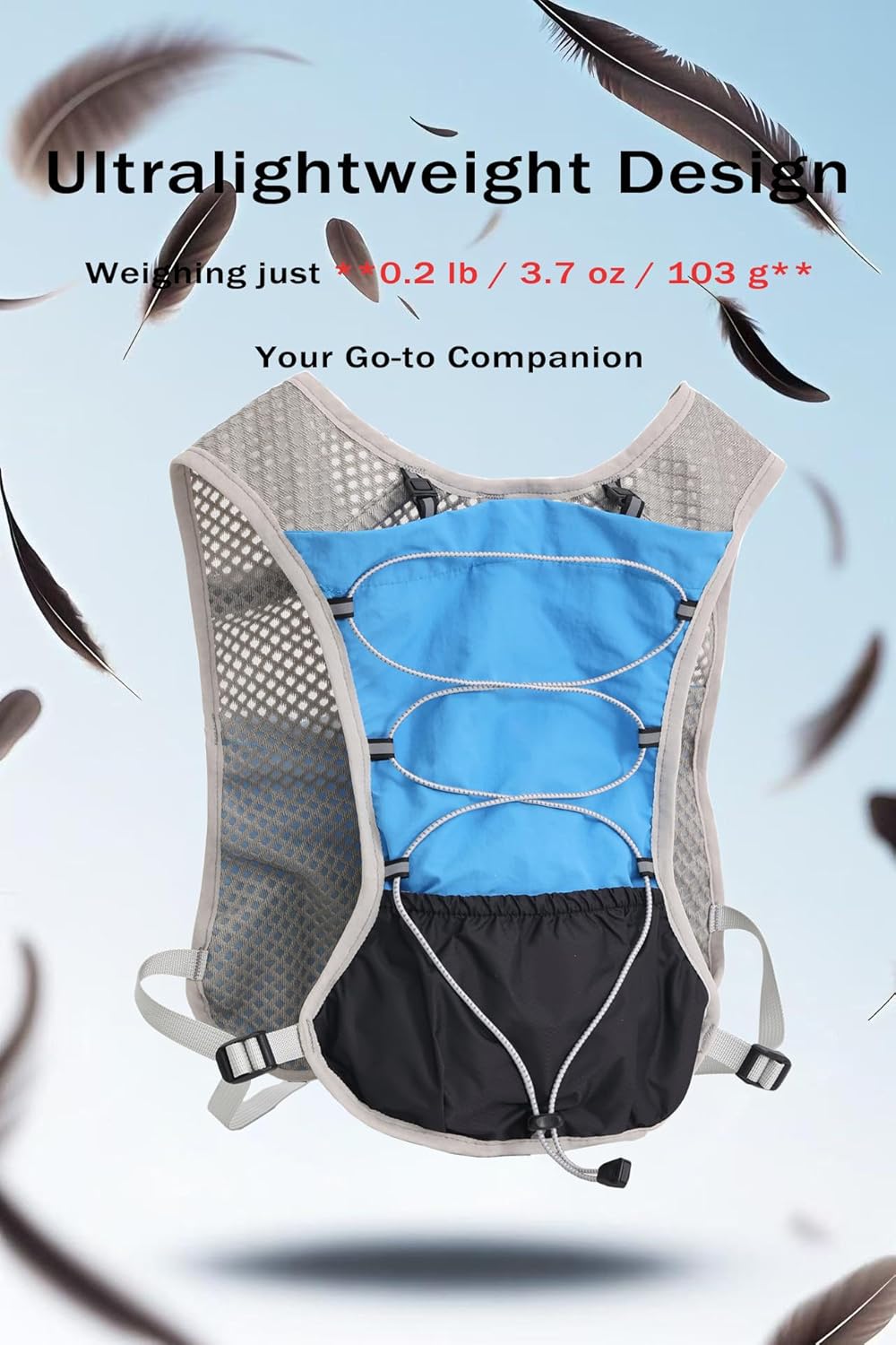 Ultralichte Hydratatie Hardloopvest met 2L Waterzak – Dravien