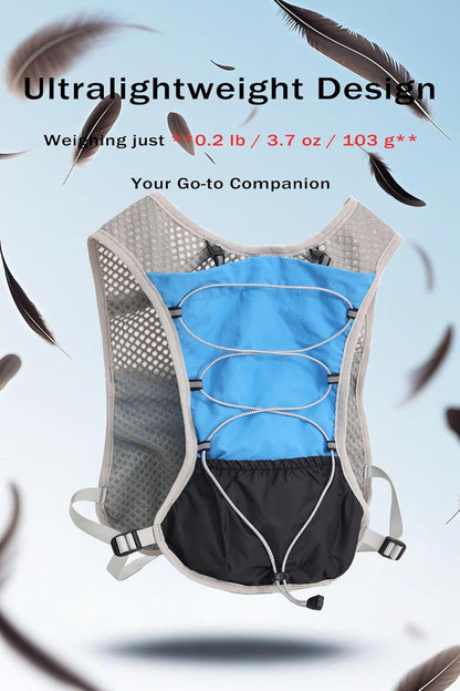 Ultralichte Hydratatie Hardloopvest met 2L Waterzak – Dravien