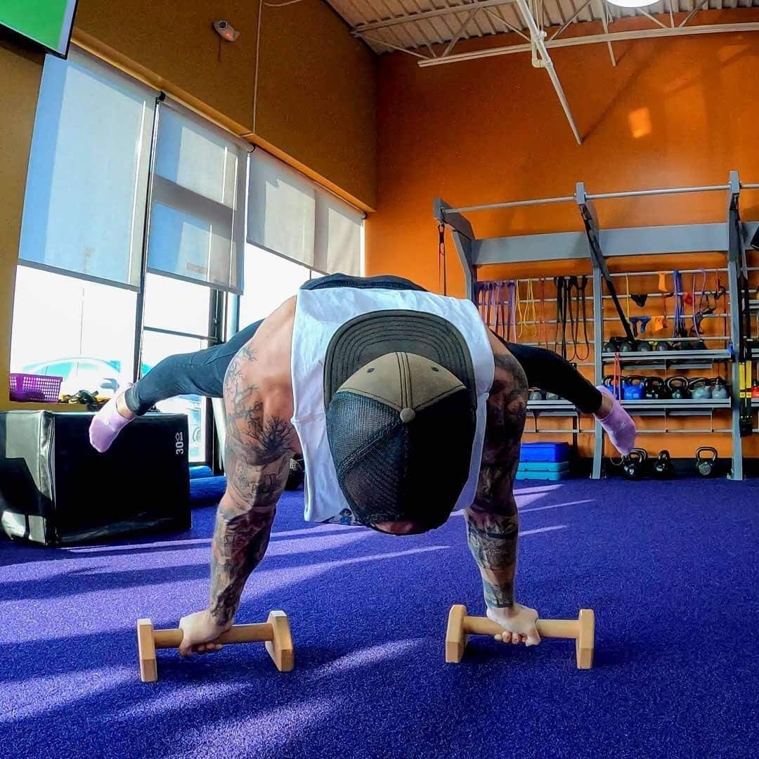 Calisthenics PowerBars – Robuuste houten armsteun grepen