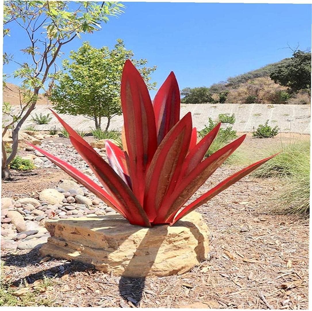 TerraVorm Metalen Agave Tuinbeeld voor Binnen en Buiten