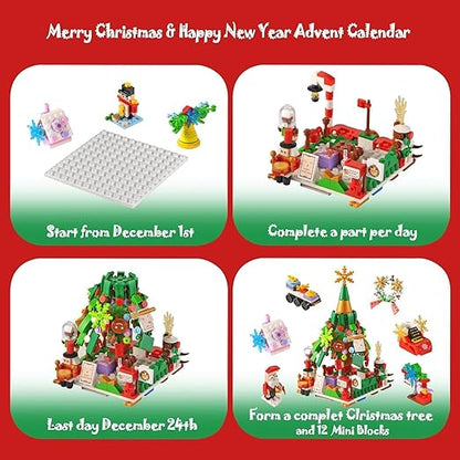 Bouwplezier Adventskalender 2025 – 24 Dagen Creatief Speelplezier