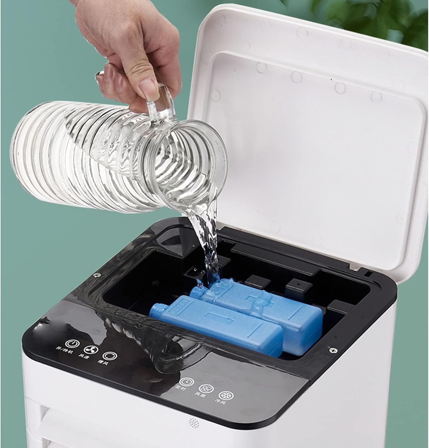AeroChill draagbare airconditioner zonder installatie – 3-in-1 koelen, bevochtigen en zuiveren
