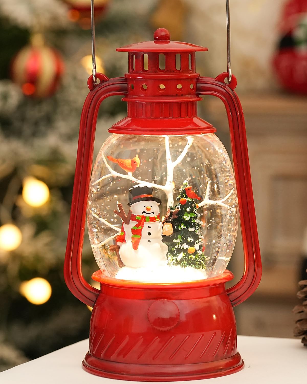 Herfst Pompoen Decoratielamp met Warm LED en 6-uurs Timer
