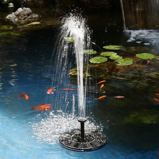 Zonne-energie Fonteinpomp WaterZacht – Voor Vijver, Vogelbad of Tuindecoratie