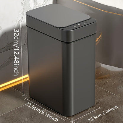Set van 2 Slimme Sensor Prullenbakken – Touchless en Compact (Zwart)