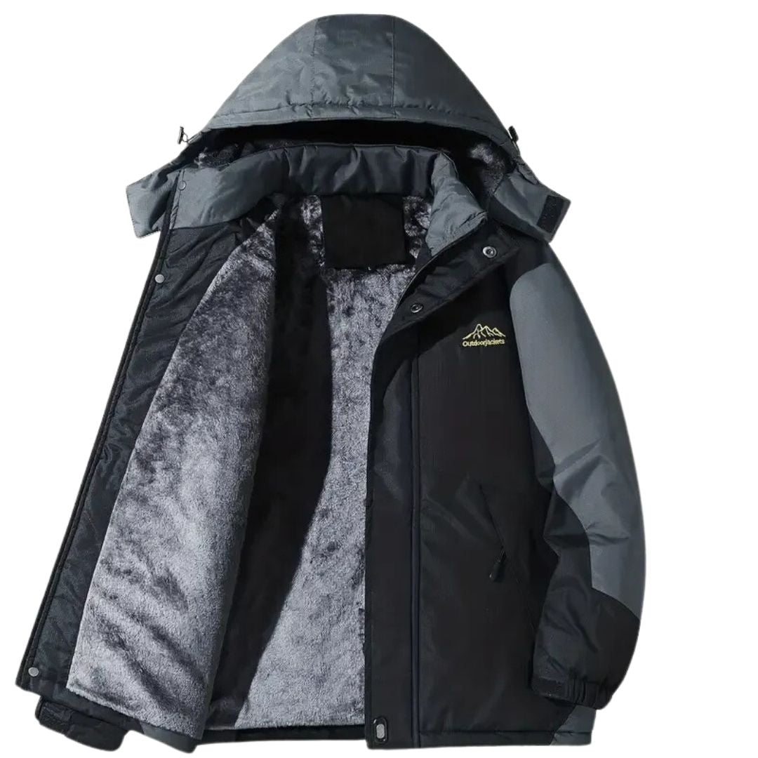 Roderik Herenjas – Water- en Winddichte Winterjas met Fleece-Voering