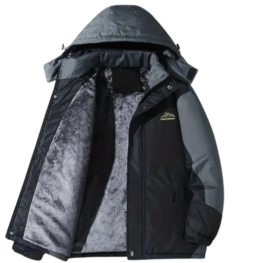 Roderik Herenjas – Water- en Winddichte Winterjas met Fleece-Voering