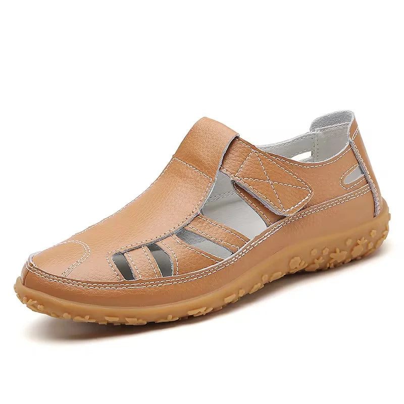 Comfortiva – Veterloze Platte Schoenen met Antislipzool