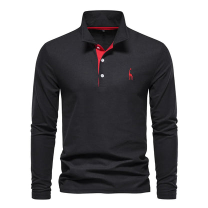 Klassiek Heren Polo Shirt met Knoopsluiting - Casual en Elegant