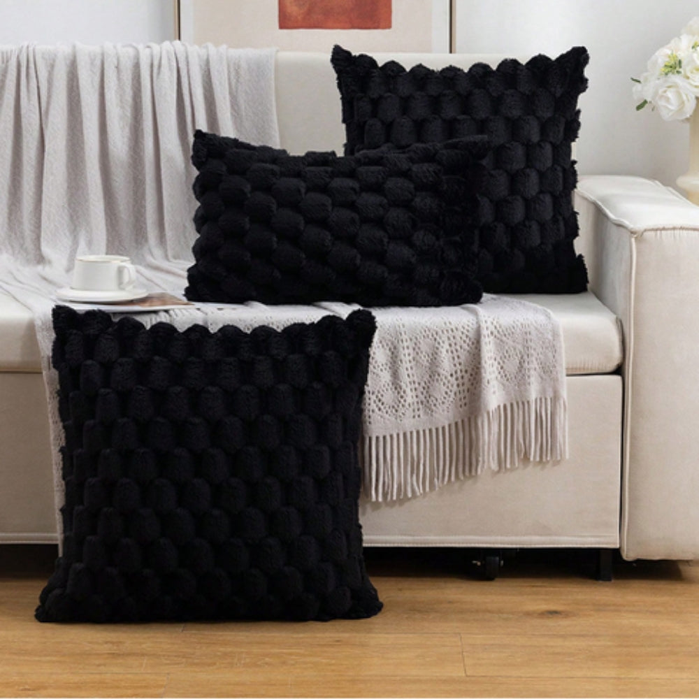 FluweelZacht Kussenhoes – Ultrazachte Pluche Hoes voor Bank of Bed