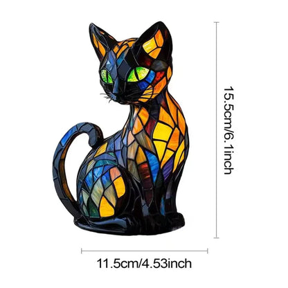 Lumikat Handgemaakte Lichtgevende Kattenlamp – Sfeerverlichting en Cadeau