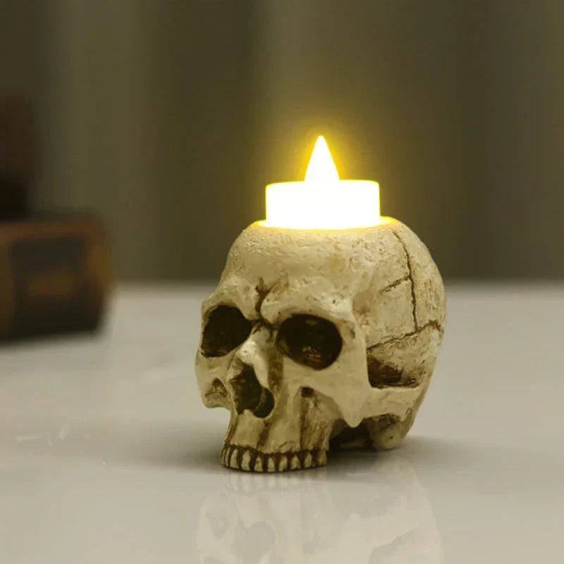 Doodskop Harskaars - Handgemaakte Halloween Decoratie