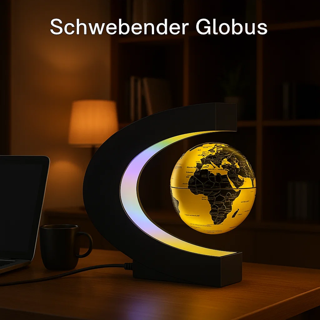 AstroGlobe LED Wereldbol – Zwevende Globe Lamp met Magnetische Ophanging