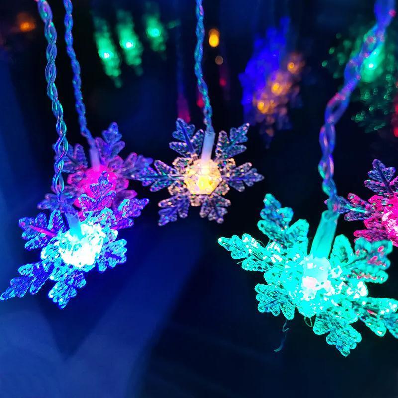 SneeuwLicht LED Gordijnverlichting – Decoratief en Herbruikbaar