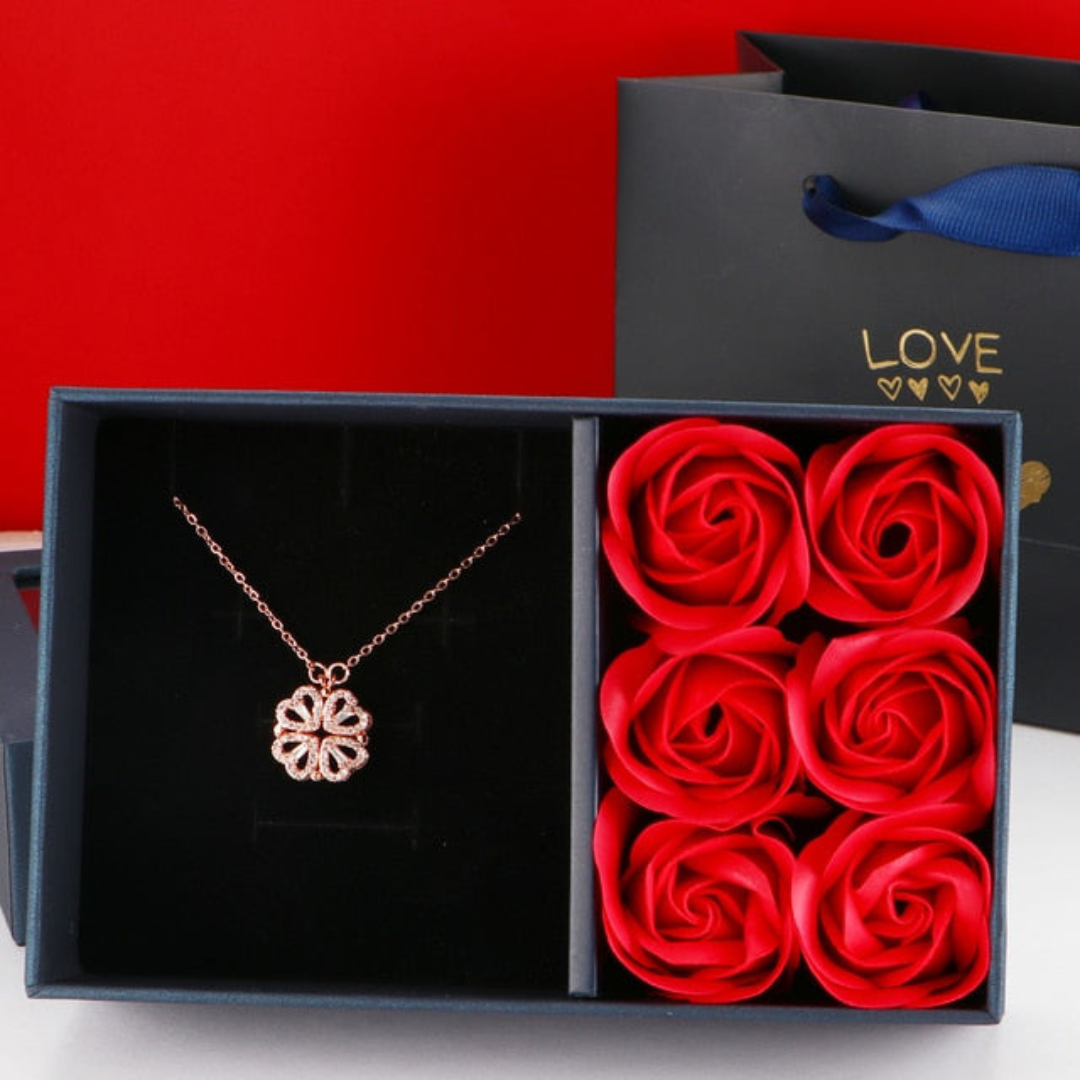 Elegante Zirkonia Diamanten Halsketting - 18K Verguld Zilver