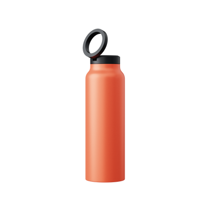 SnapHydro – Waterfles met Magnetische Telefoonhouder
