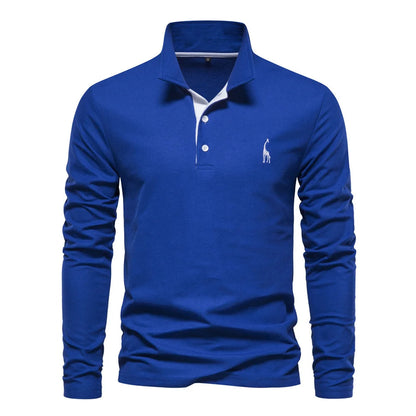 Klassiek Heren Polo Shirt met Knoopsluiting - Casual en Elegant