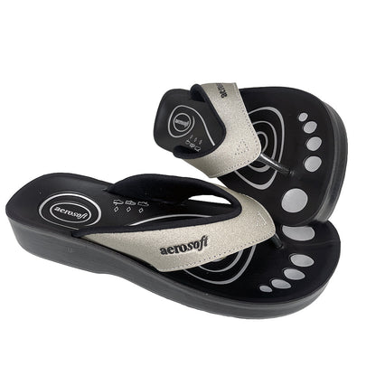FlexiLoop Dames Sandaal – Lichtgewicht Ergonomische Sandaal met Schokabsorberende Zool