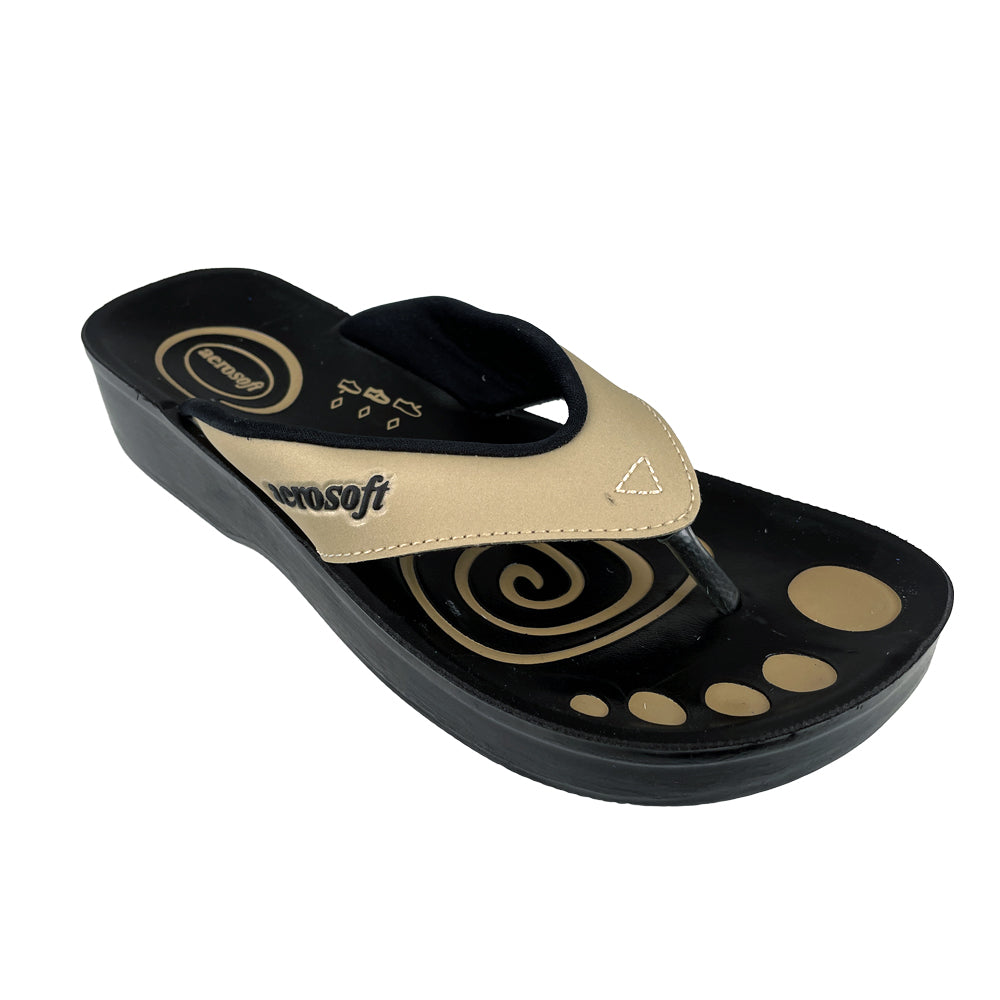 FlexiLoop Dames Sandaal – Lichtgewicht Ergonomische Sandaal met Schokabsorberende Zool
