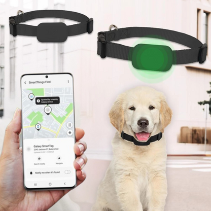 DierenTracker Mini – Slimme Hond en Kat Bluetooth Halsband Tracker