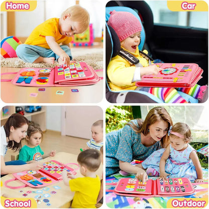 OntdekVilt Montessori Drukbord – Educatief Activiteitenboek voor Peuters (2–4 jaar)