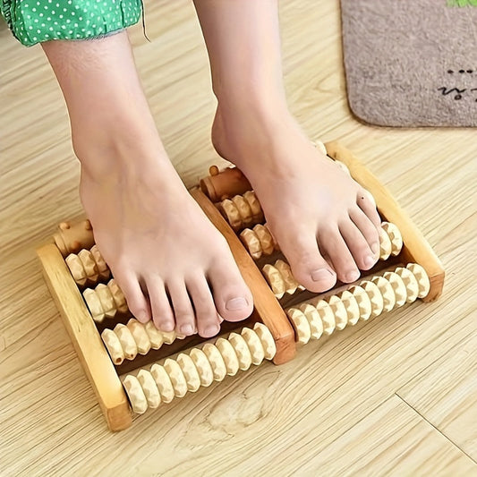 Houten Voetroller – Verminder Spanning en Stimuleer Doorbloeding