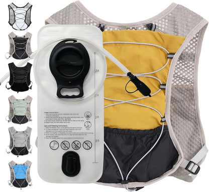 Ultralichte Hydratatie Hardloopvest met 2L Waterzak – Dravien