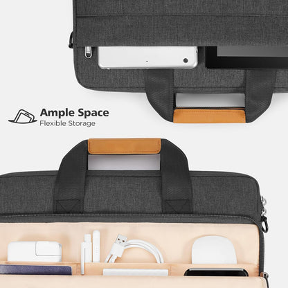 Waterdichte Laptop Schoudertas met 360° Beschermende Voering