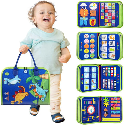 OntdekVilt Montessori Drukbord – Educatief Activiteitenboek voor Peuters (2–4 jaar)