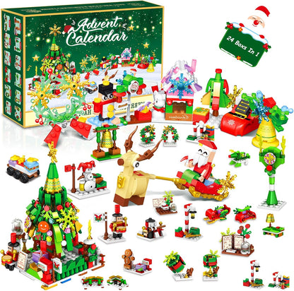 Bouwplezier Adventskalender 2025 – 24 Dagen Creatief Speelplezier