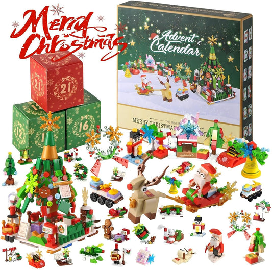 Bouwplezier Adventskalender 2025 – 24 Dagen Creatief Speelplezier