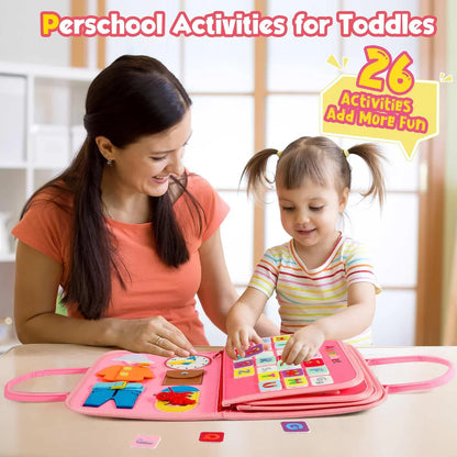 OntdekVilt Montessori Drukbord – Educatief Activiteitenboek voor Peuters (2–4 jaar)