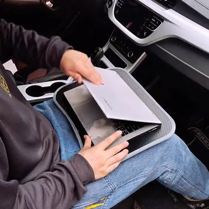 Draagbare Laptopdesk met Zachte Onderzijde – Voor Bed, Bank en Onderweg