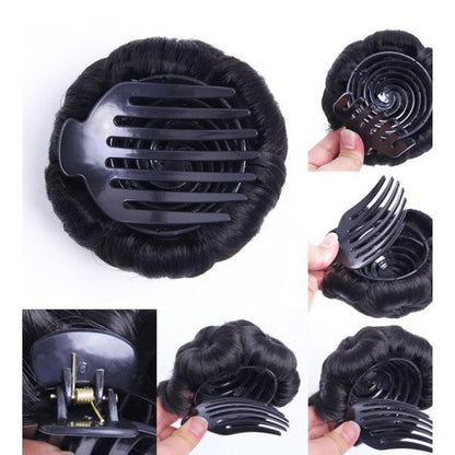 Fiora Bloemvormige Haarspeld – Snelle Opsteekkapsel Clip