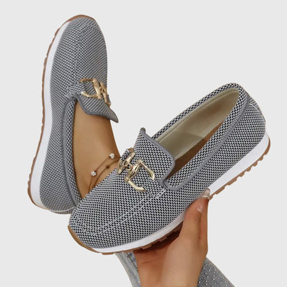Dames Comfort Loafer Sneakers met Antislipzool en Lichtgewicht