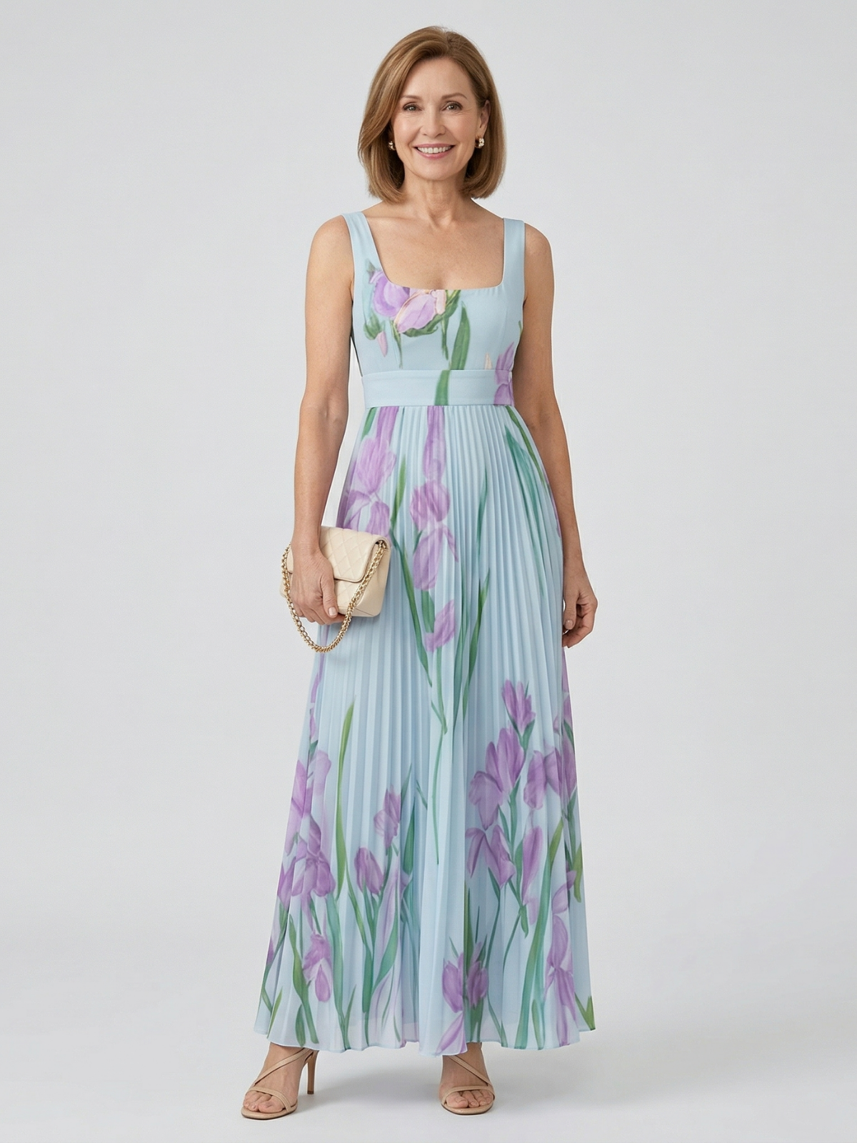 BloesemLuxe Maxi Jurk Met Bloemenprint
