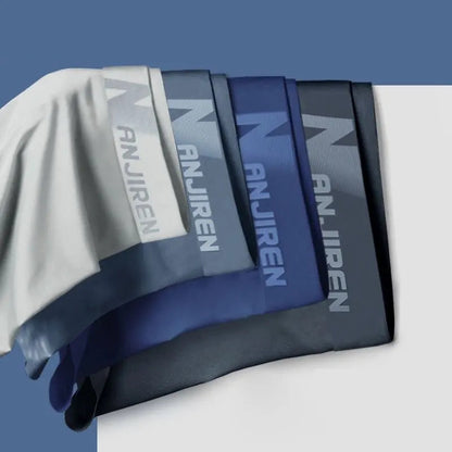 CoolSilk 4-Delige Ice Silk Boxershorts met Grafeentechnologie