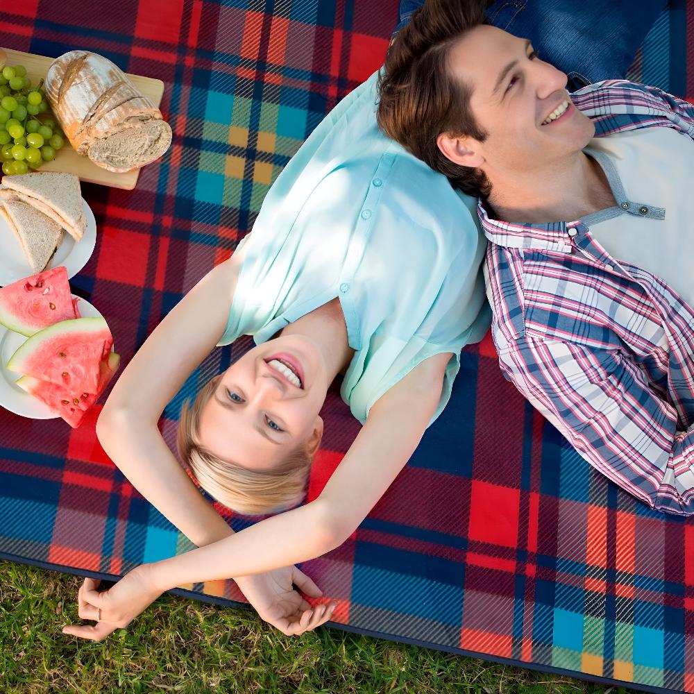 BuitenZacht Picknickmat – Waterdichte en Opvouwbare Buitenmat