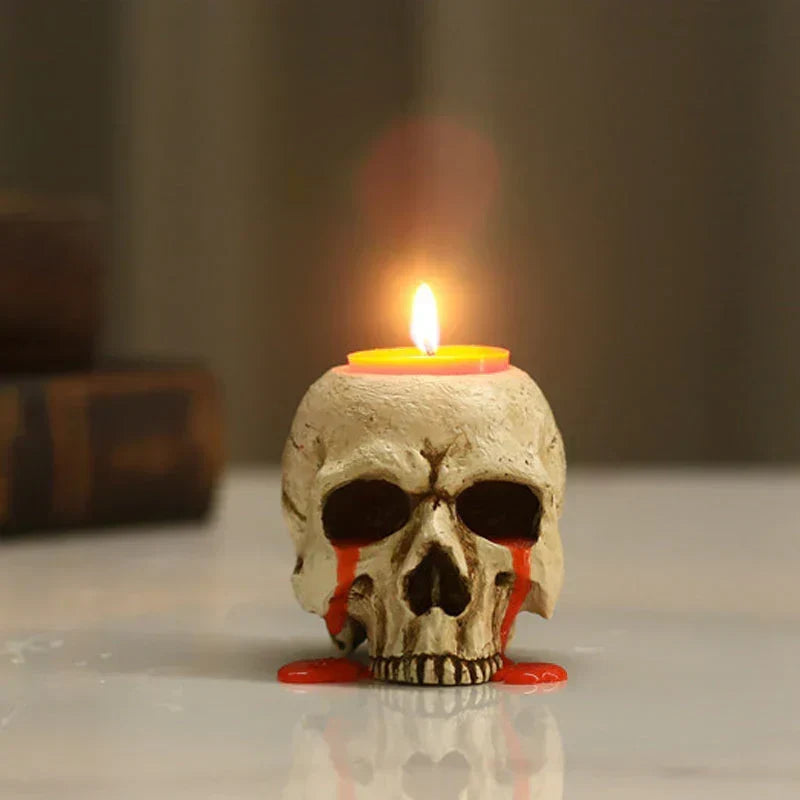 Doodskop Harskaars - Handgemaakte Halloween Decoratie